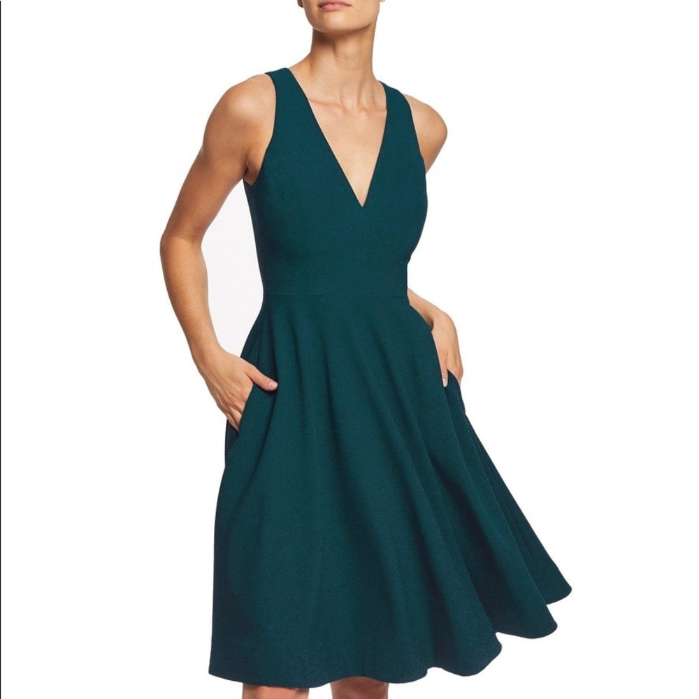 NWT Dress the Population Catalina Dress in Pine Size XL
